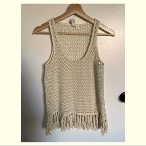 70s BOHEMIAN LACE TOP